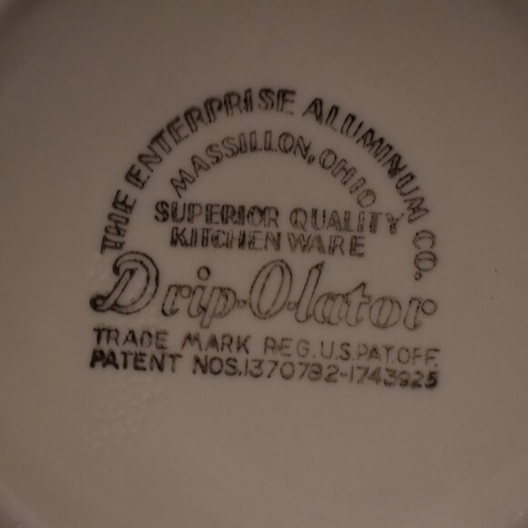 The Enterprise Aluminum Drip-O-Later no lid - Picture 3 of 3